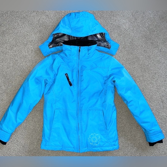COLUMBIA girls Omni-Heat jacket sz 14/16